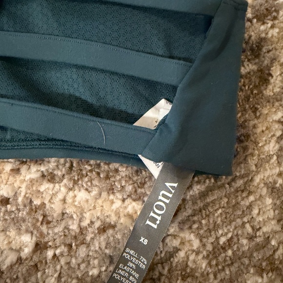 Vuori Deep Teal Sports Bra - Picture 4 of 5